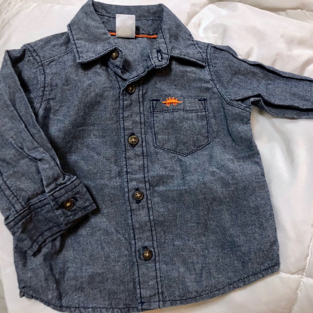 baby boy's button down shirt